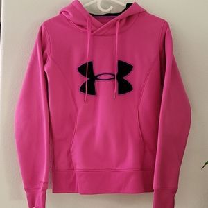 Under Armour Coldgear Pink Hoodie